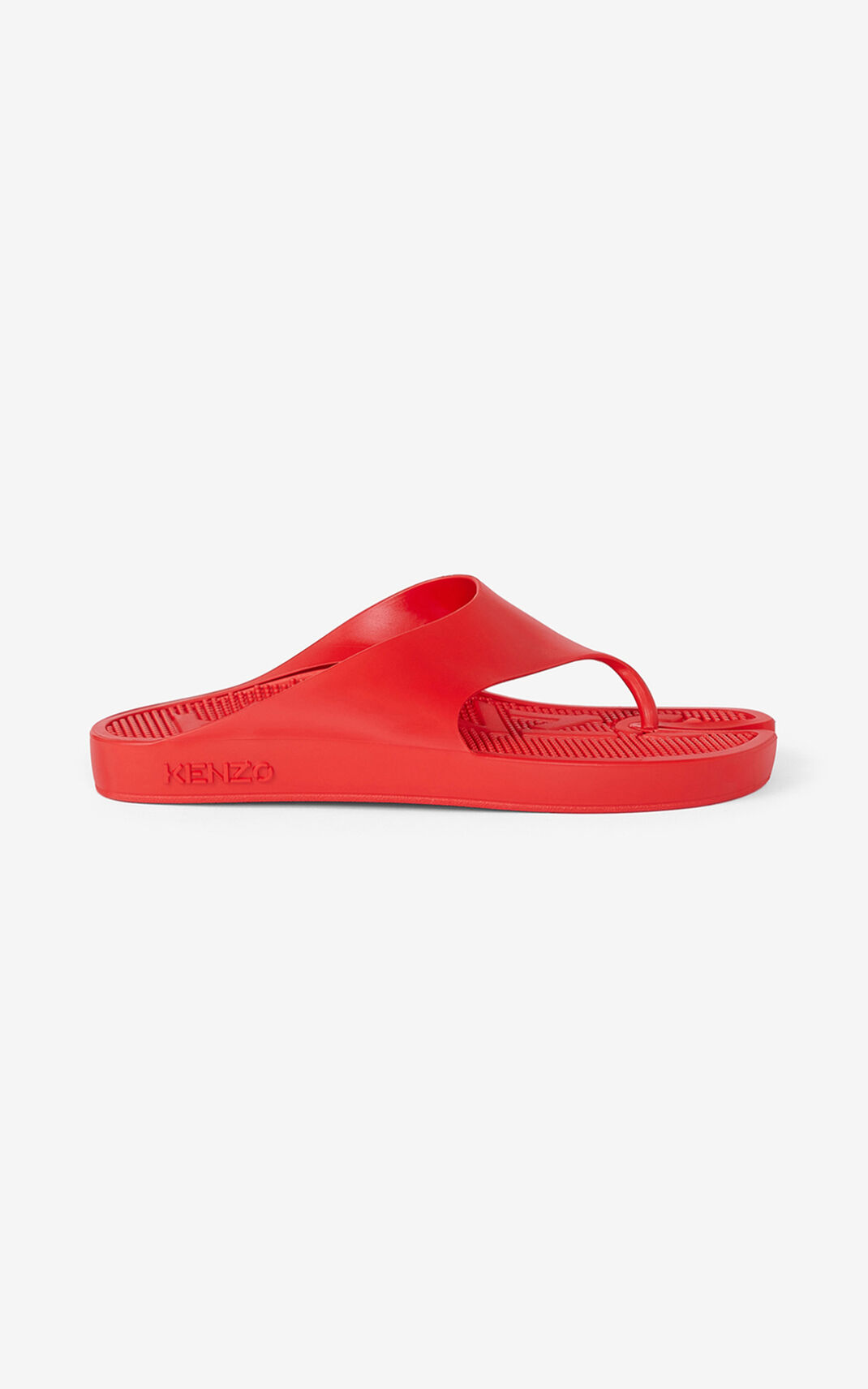 Kenzo K BEACH Mules Red For Womens 1643NHYLS